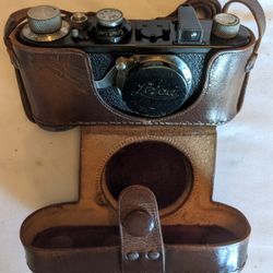 Vintage Leica Camera 1 1930 w/ Elmar 50mm f/3.5 lens

