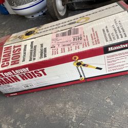 1-1/2 Ton Lever Chain Hoist