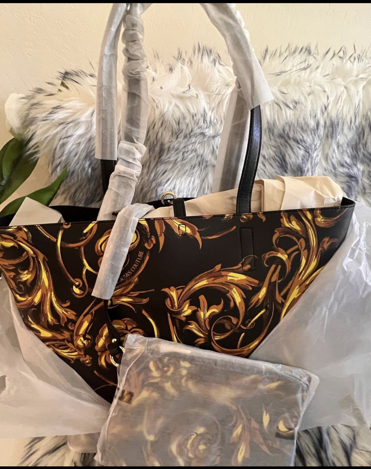 Versace Jean Regency Totes Bag.