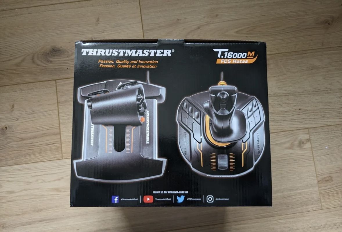 Thrustmaster T.16000 FCS Hotas Controller Electronics & Media