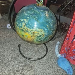 Beautiful Handblown Planet