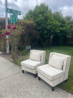Free Paris print high back chairs from Costco