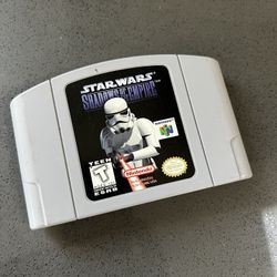 Star wars shadow of the empire Nintendo 64