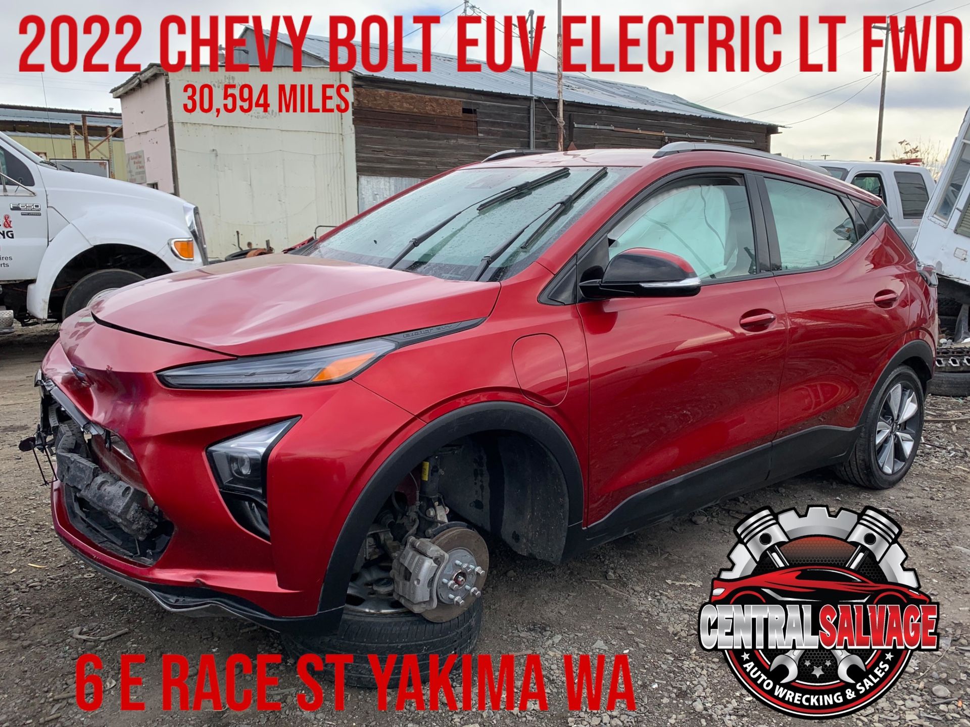 2022 Chevy Bolt EUV Electric LT FWD Partout Parts Only