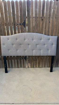 Full bed frame and headboard