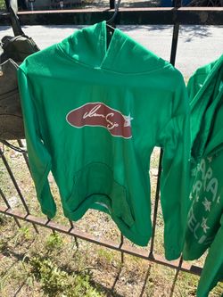Ivan Cornejo green hoodie