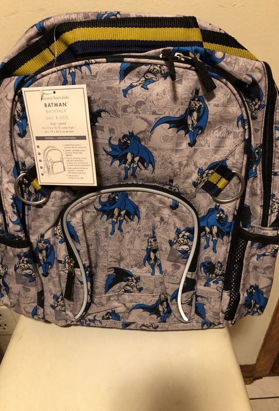 Pottery Barn Kids Batman Backpack For Sale In Queens Ny Offerup