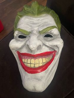 Handmade Fiberglass Pop Culture Masks – Batman, Joker, Black Panther, Captain America + More $60 OBO