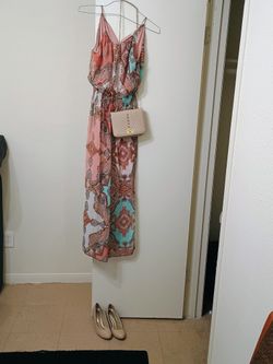Beautiful Church Dress , Shoes And Purse /Outfit