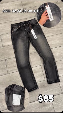 Purple jeans