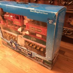 Train Set. Disney Railroad Train Set.