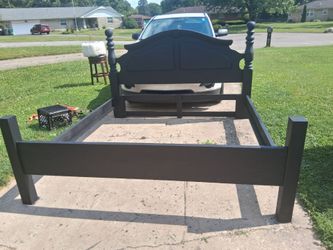 King size bed frame please read description