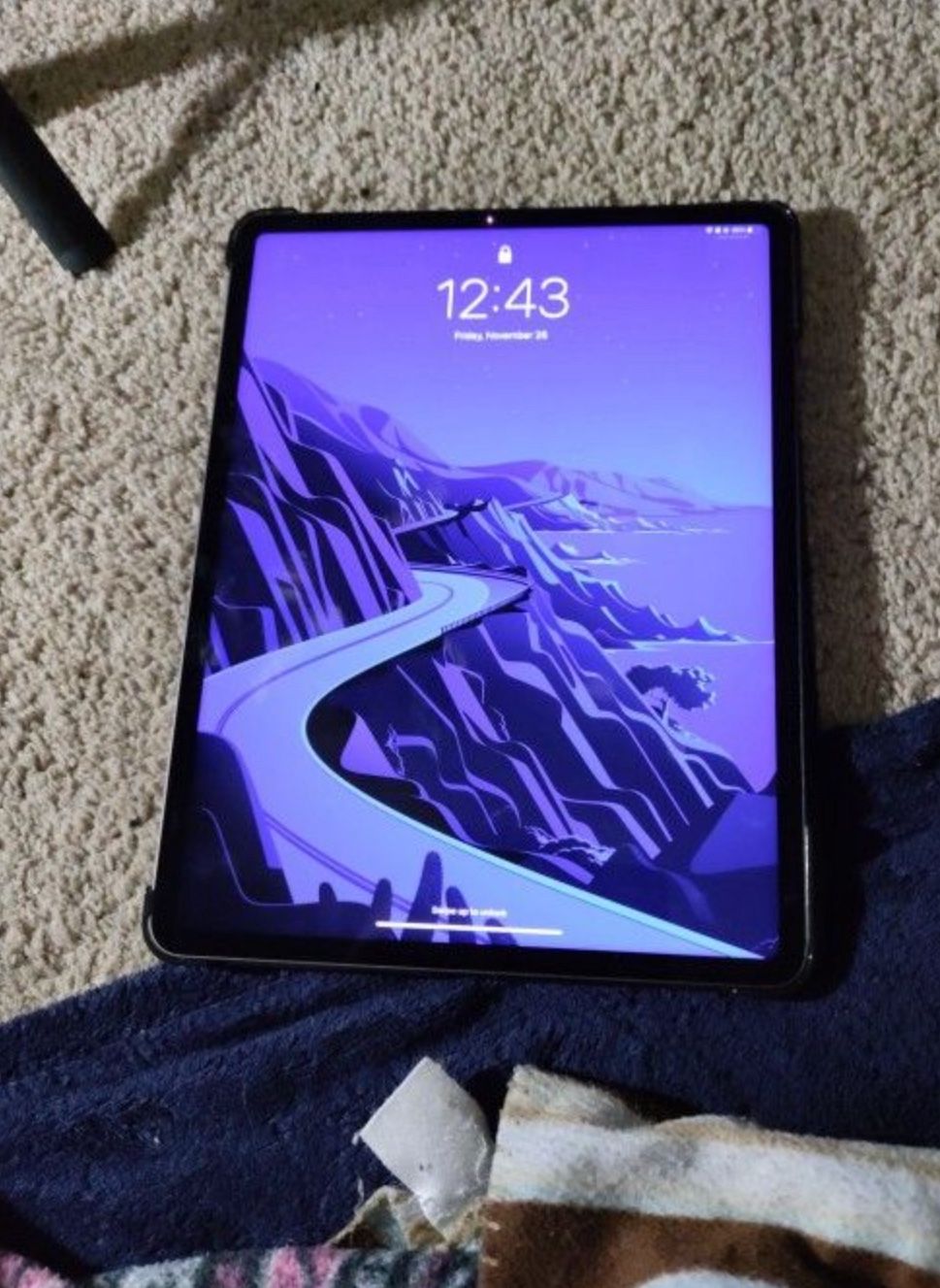 iPad Pro 12.9 Inch ( It has a small crack on Screen But It Works Perfect)