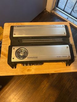 Kenwood 1000 watts 2 channel