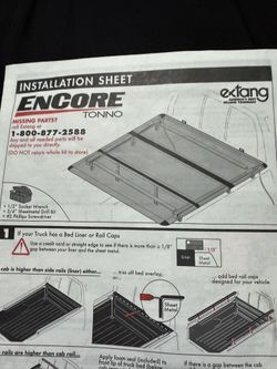 Encore Truck Bed Cover
