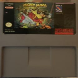 Mickey Mania SNES 