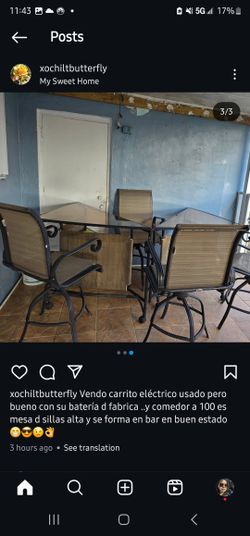 Patio Table And Chair 