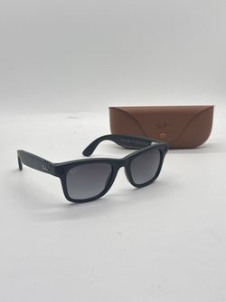 Ray-Ban Meta Wayfarer Gen 2 Matte Black w/ Transitions Grey RW4012