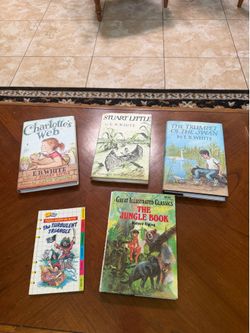 4 famous books set