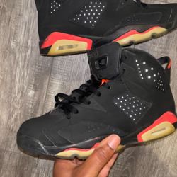 Infrared Jordan 6s