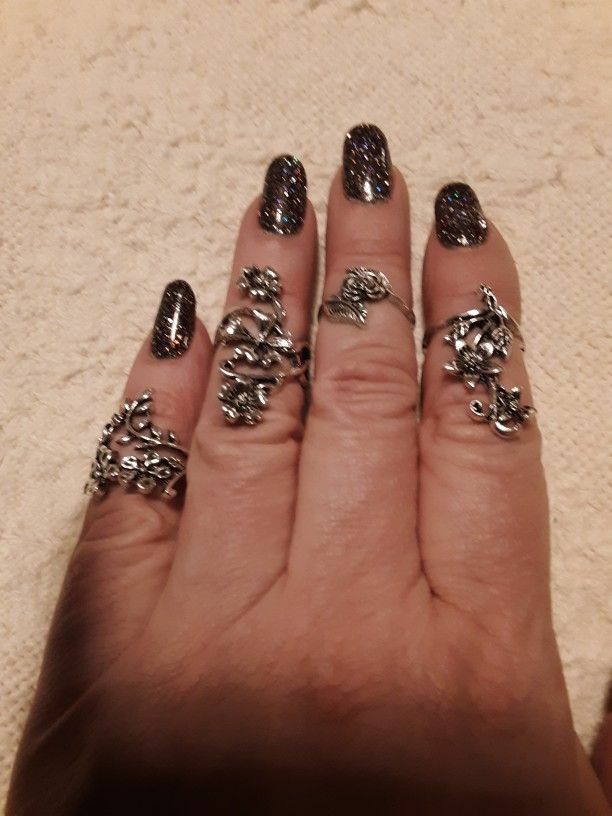Rings, Set Of 4...size 6