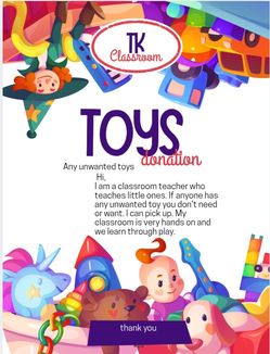 Donation For Classroom