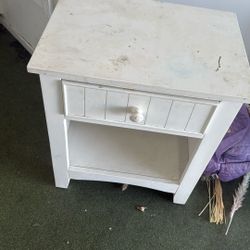 White Nightstand