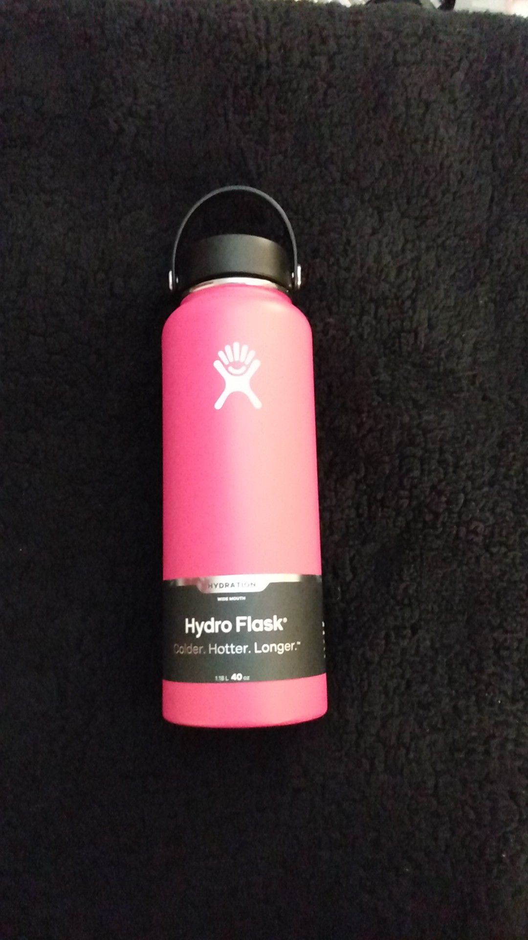 Hydro Flask WIDE MOUTH 40 oz Stainless Steel Bottle in a Watermelon Color Was 42.95 Now 22.95