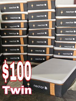 New 14” Twin Mattresses