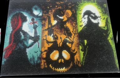 FRAMED Nightmare Before Christmas Wall Art