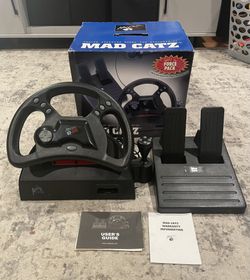 Mad Catz Analog Steering Wheel for Nintendo 64