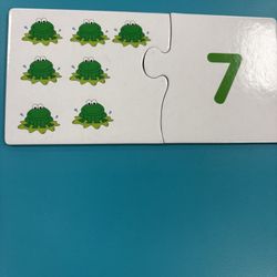 Number And Quantity Picture Match Puzzles