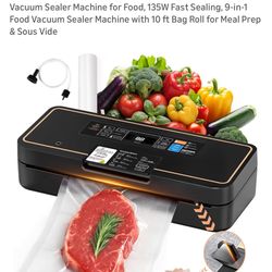 Vacuum Sealer with Easy Tear Cutter