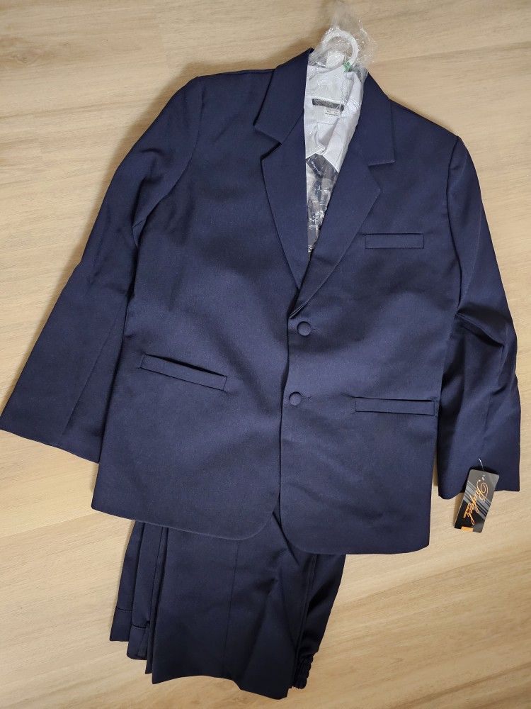 Boys Formal 5 piece Suit with Shirt and Vest