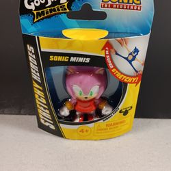 Heroes Of Goo Jit Zu Minis Amy Rose Sonic Figure Sonic The Hedgehog Single Packs