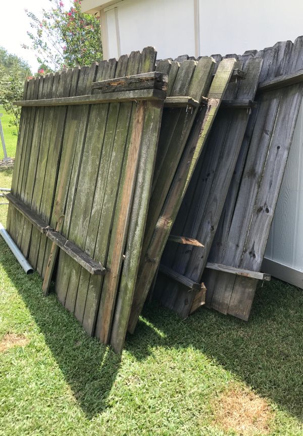 Free wood fence panels for Sale in Houston, TX OfferUp