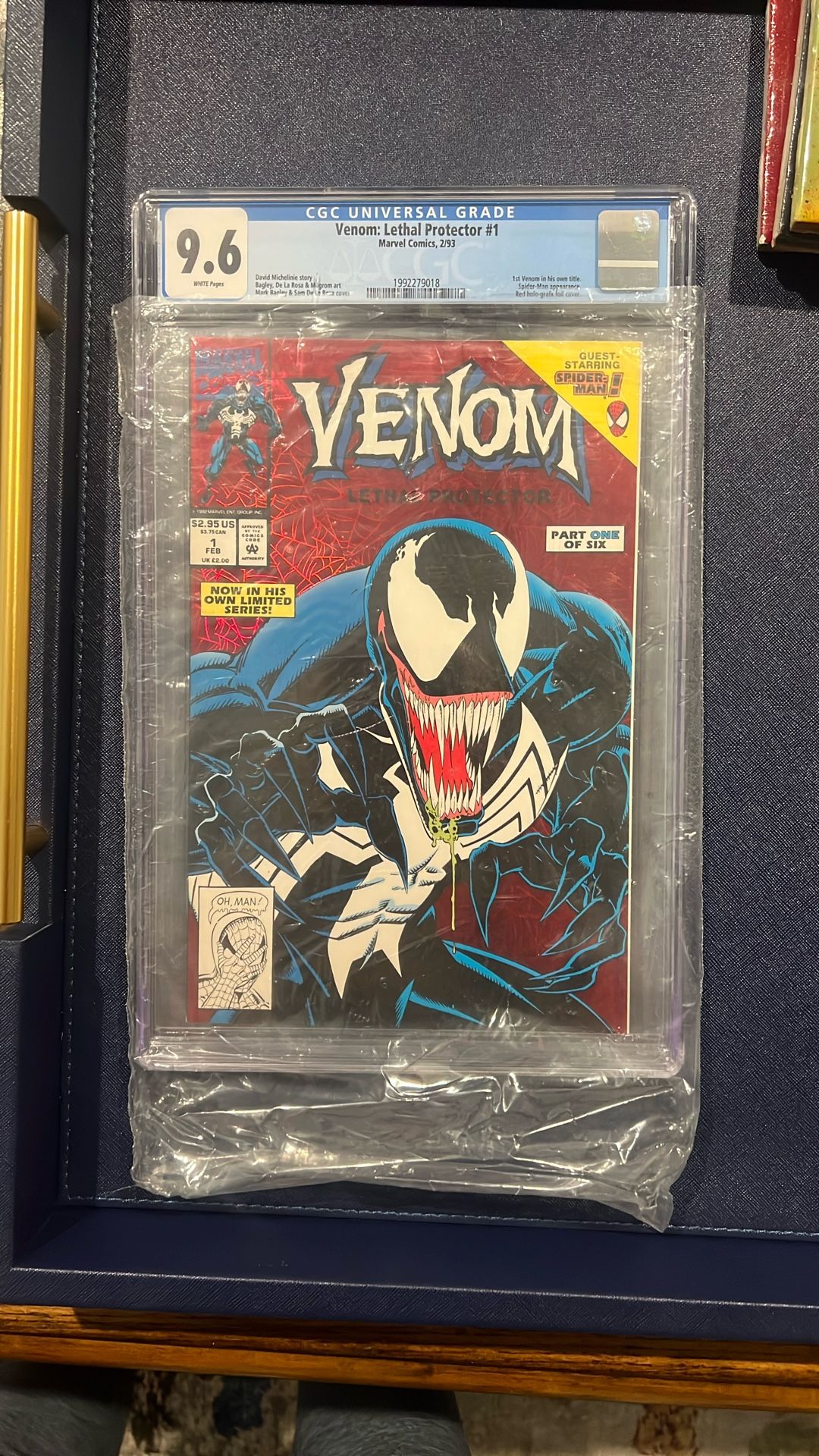 CGC Universal Grade Venom: Lethal Protector #1 Marvel Comics 2/93,All Products : American Fashion Style Bags On Sale