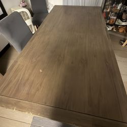 Brown/grayish Table