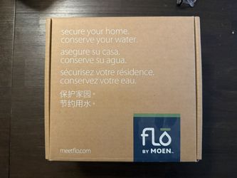 Flo by Moen 900-001 Smart Water Shutoff Valve 3/4 – New