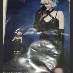 Womens Small Fever Cunning Cat Costume 