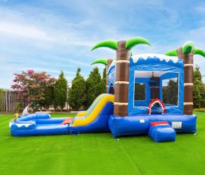Jumper water slide