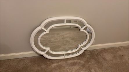White Decorative Wall Mirror