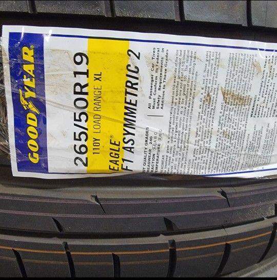 Goodyear Eagle F1 Asymmetric 2 All Season Radial 265/50R19 110Y