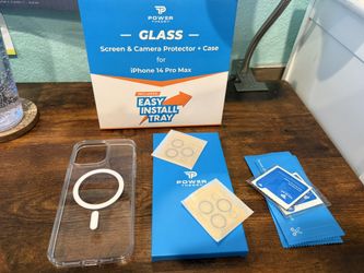NEW iPhone 14 Pro Max Bundle (Case, 2 Screen & Camera Protectors