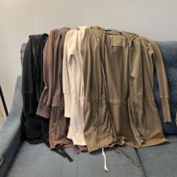 Vintage Gap 1969 Long Zip-up Hoodie Jackets (XL)