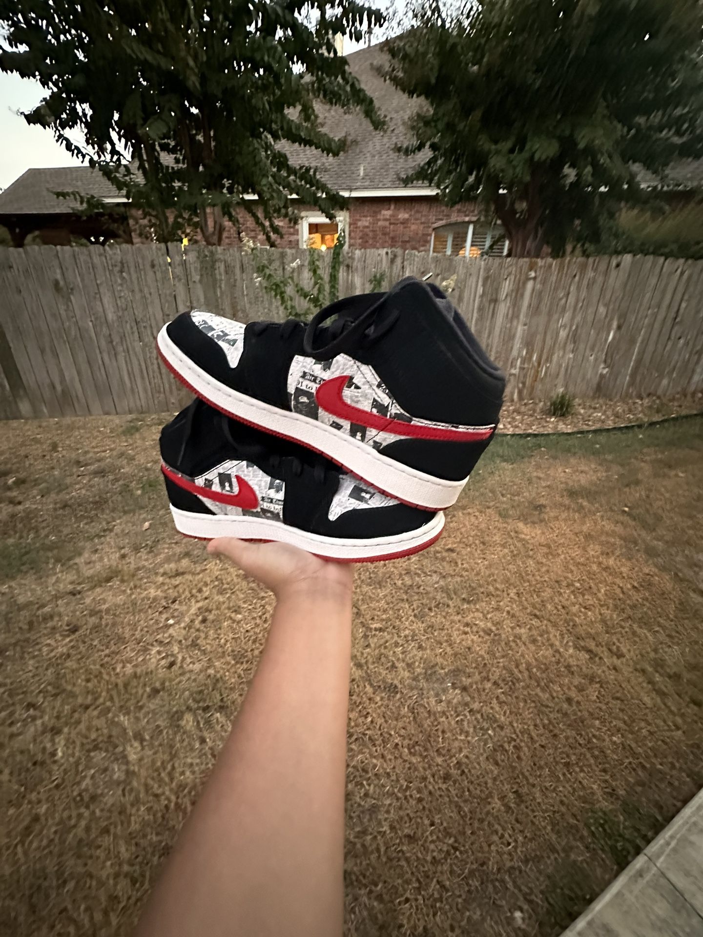 Jordan 1 mid newspaper online