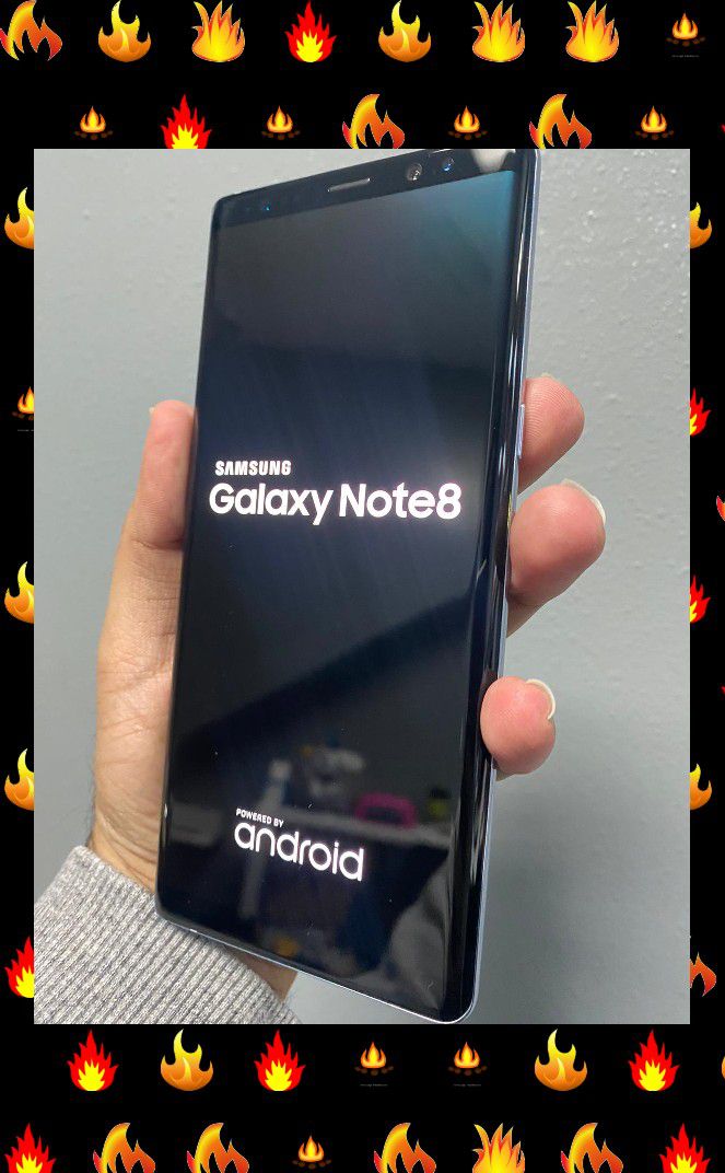 Samsung Note 8 Unlocked 64gb (finance for $39 down , no credit needed) or buy it now $269 - Under Warranty