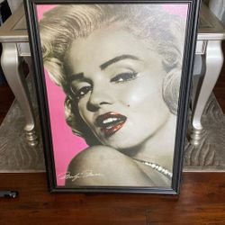 Marilyn Monroe Framed Portrait 
