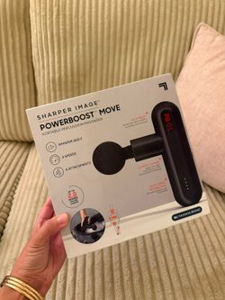Sharper Image PowerBoost Move Percussion Massage Gun