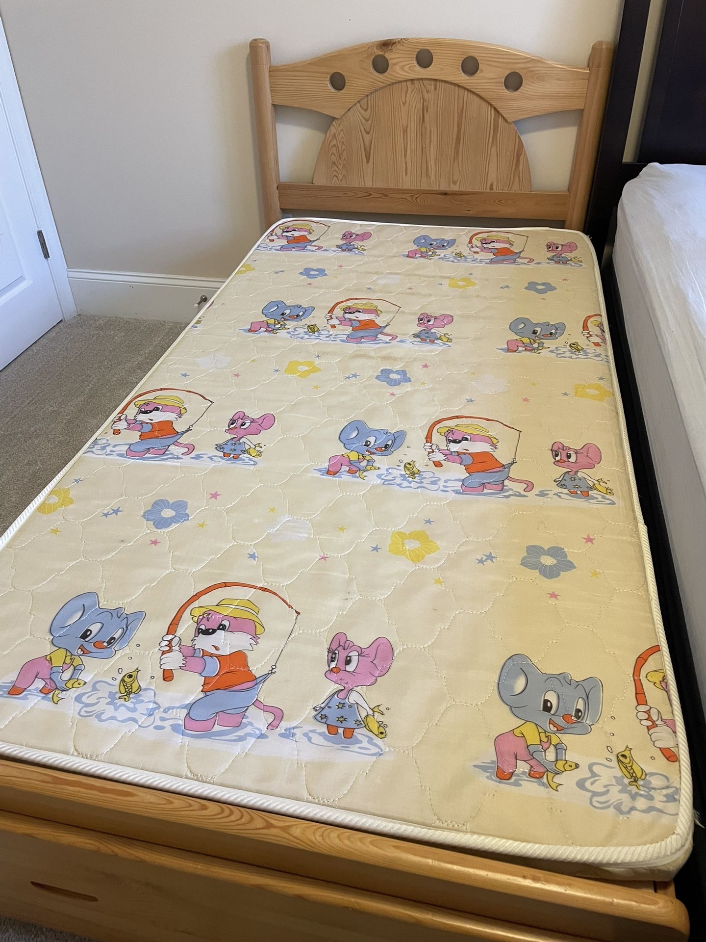 Single Size Wood Bed Frame
